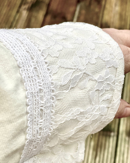 Devi Boho top Gebroken Wit