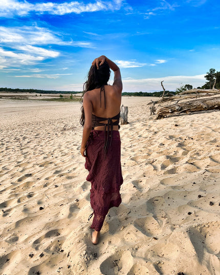 Boho Top Aphrodite Bruin