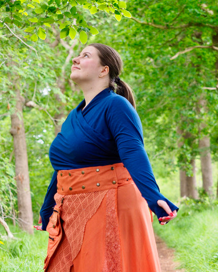 Astarte Top Bamboo/Cotton Blauw