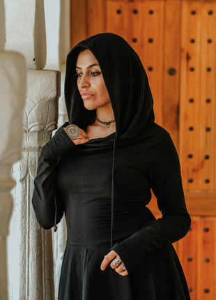 Elven Pixie Dress Zwart