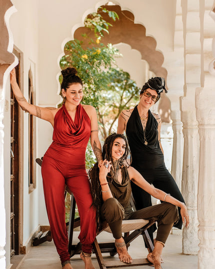 Jumpsuit Om MY Zwart