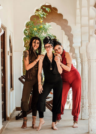 Jumpsuit Om MY Zwart