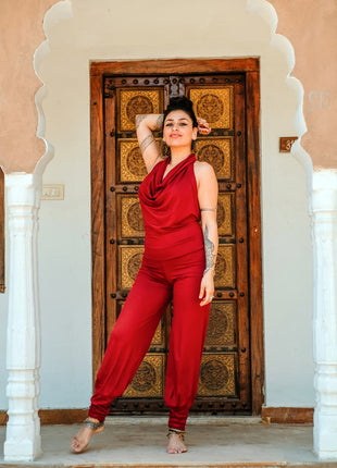 Jumpsuit Om MY Rood