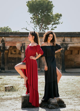 Luna Dress Rood