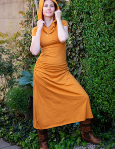 Gaia Mandala Dress Oranje