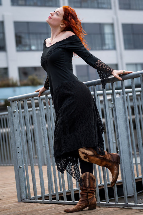 Morgana Boho Jurk Zwart