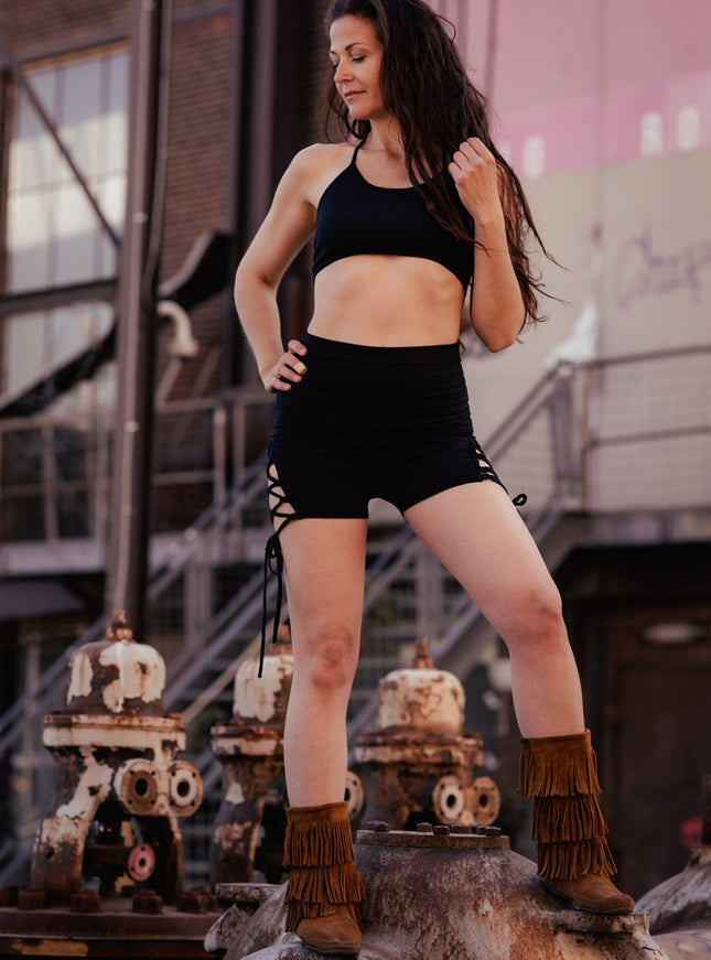 Wild Woman Short Zwart