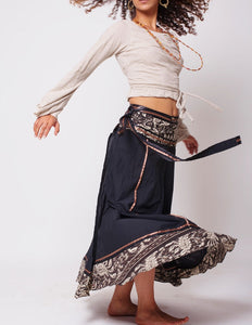 Samaya rok zwart (ook Extra breed)