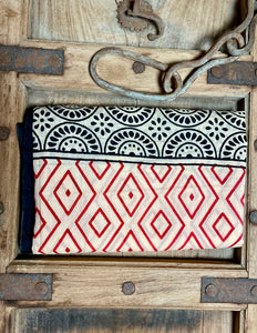 Pushpa Sjaal Blockprint