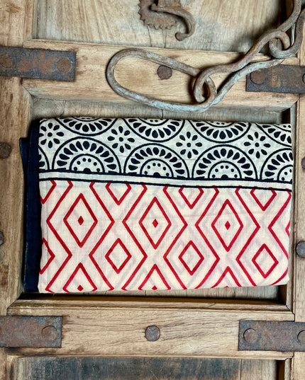 Pushpa Sjaal Blockprint