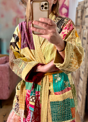 Patchwork Kantha Kimono 38
