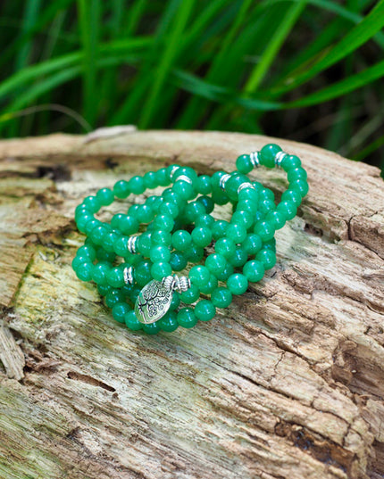 Green Onyx mala
