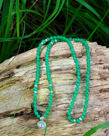 Green Onyx mala