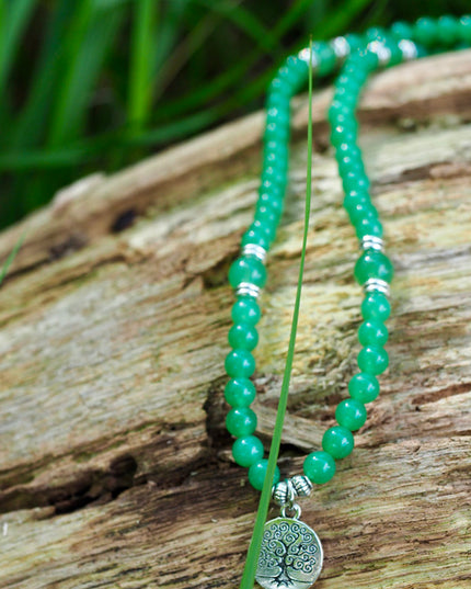 Green Onyx mala