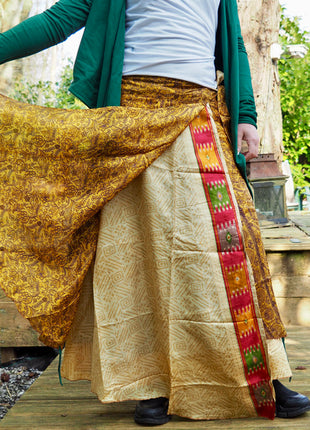 Bohemian Goddess Silk Skirt 55