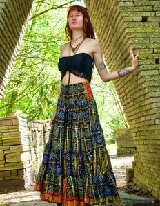 Burlesque top Zwart