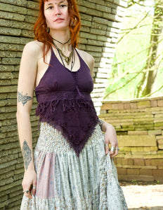 Boho Top Aphrodite Paars