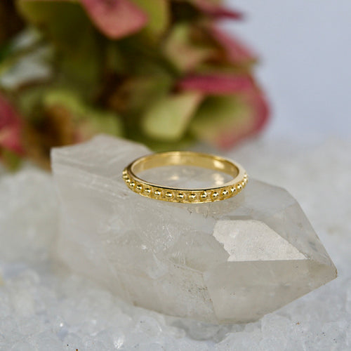 Dot Goldplated Ring