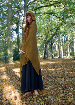 Hooded Poncho Massala