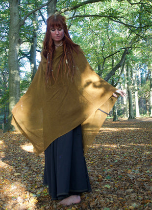 Hooded Poncho Massala