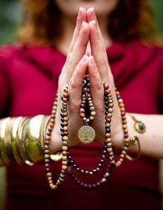 Jasper Tree of life  Mala