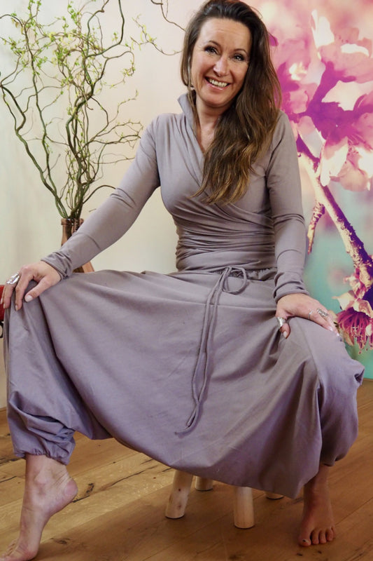 Harmonia Harem Pant Licht Taupe