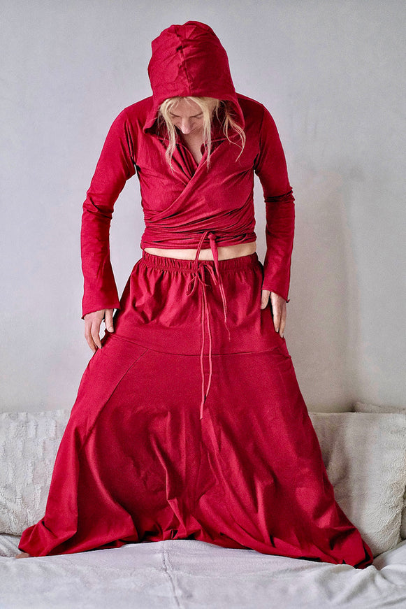 Harmonia Harem Pant  Rood