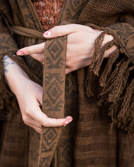 Layla Kimono Warm bruin